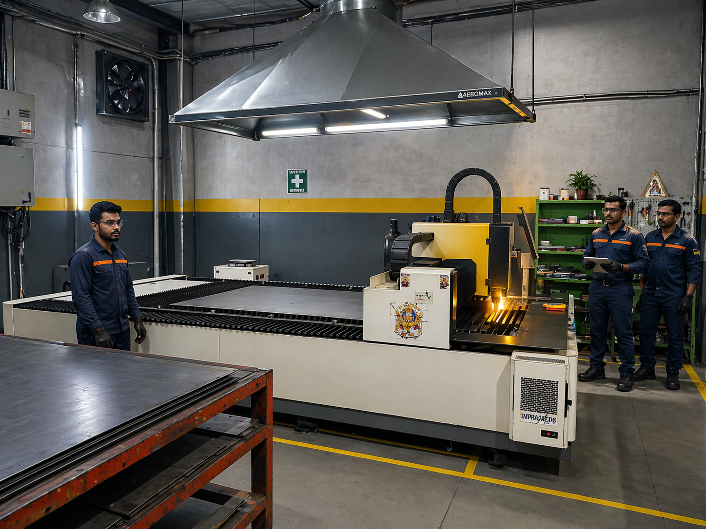 RAVJ Systems fabrication floor